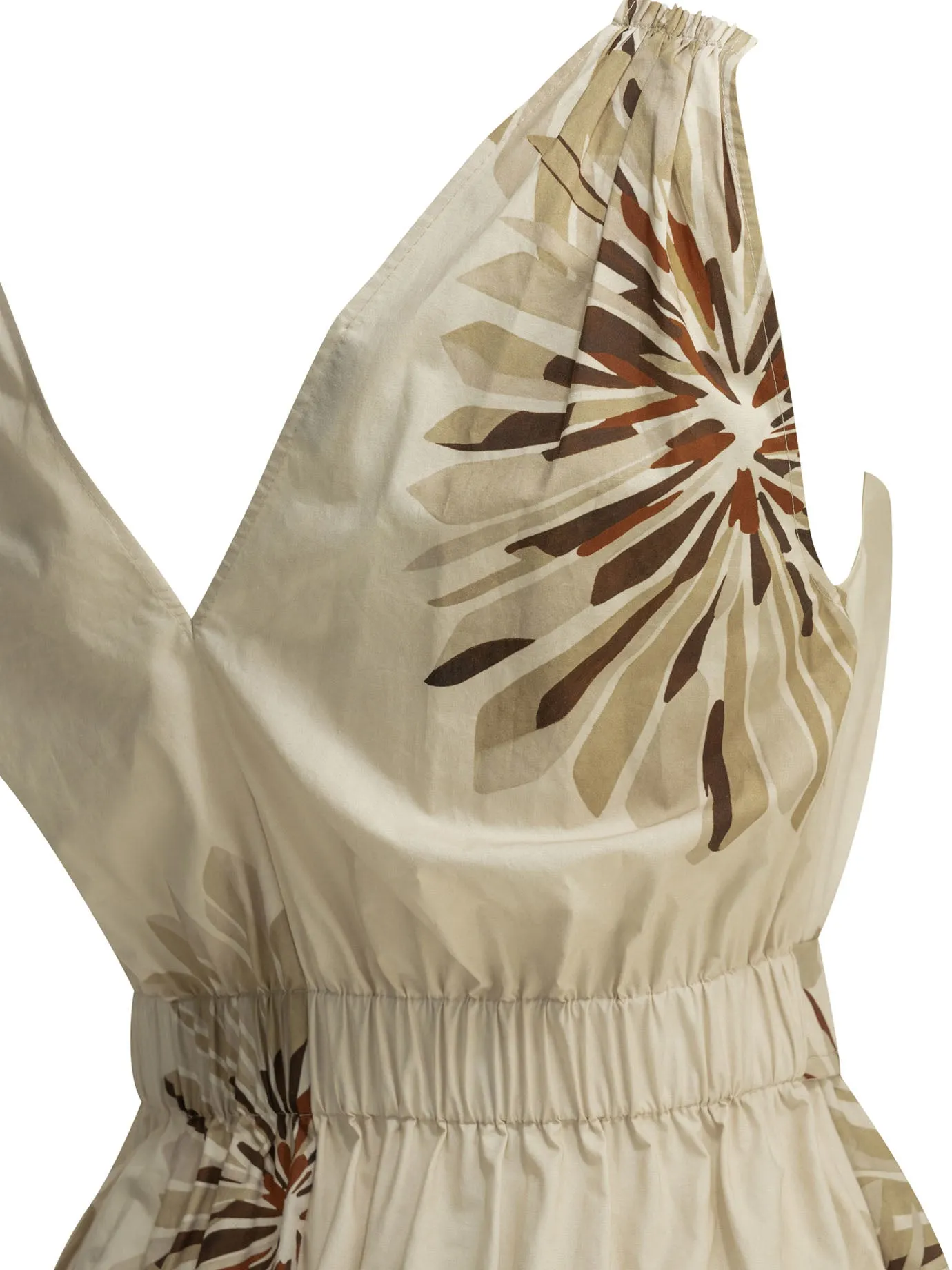 Bloom Print Dresses Beige sold by Wanan Luxury product image thumbnail 4
