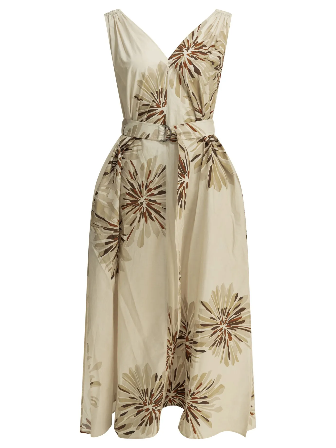 Bloom Print Dresses Beige sold by Wanan Luxury