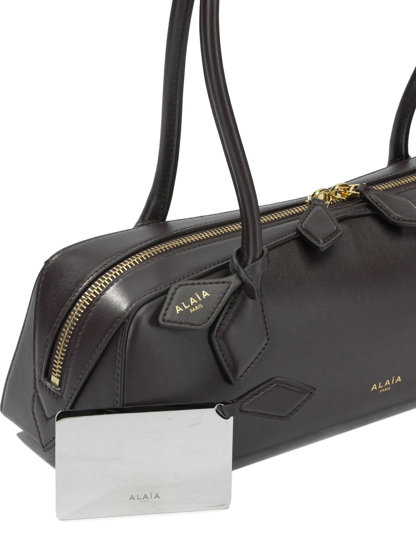 Le Teckel Shoulder Bags Brown sold by Wanan Luxury product image thumbnail 4