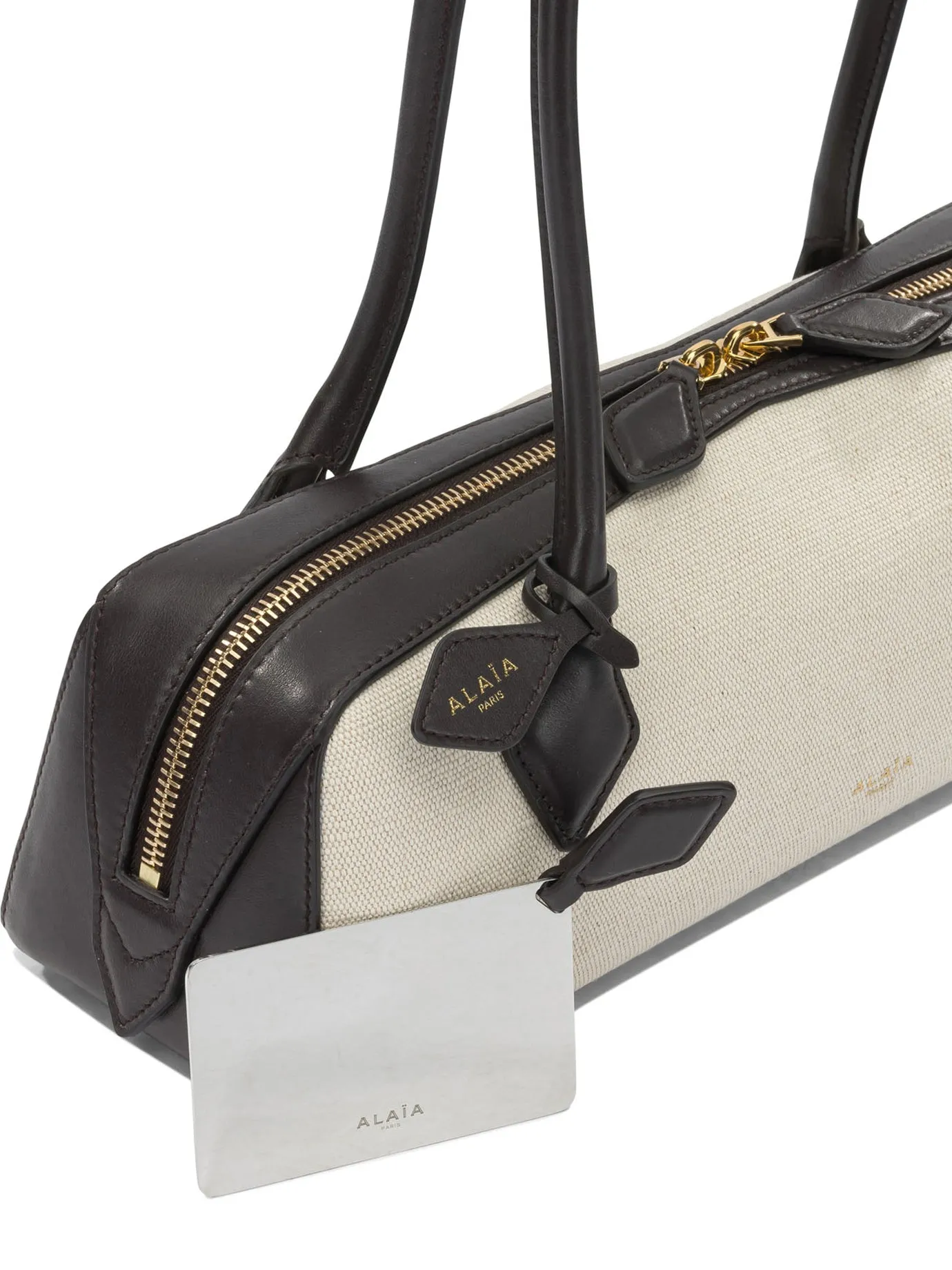 Le Teckel Shoulder Bags Beige sold by Wanan Luxury product image thumbnail 4