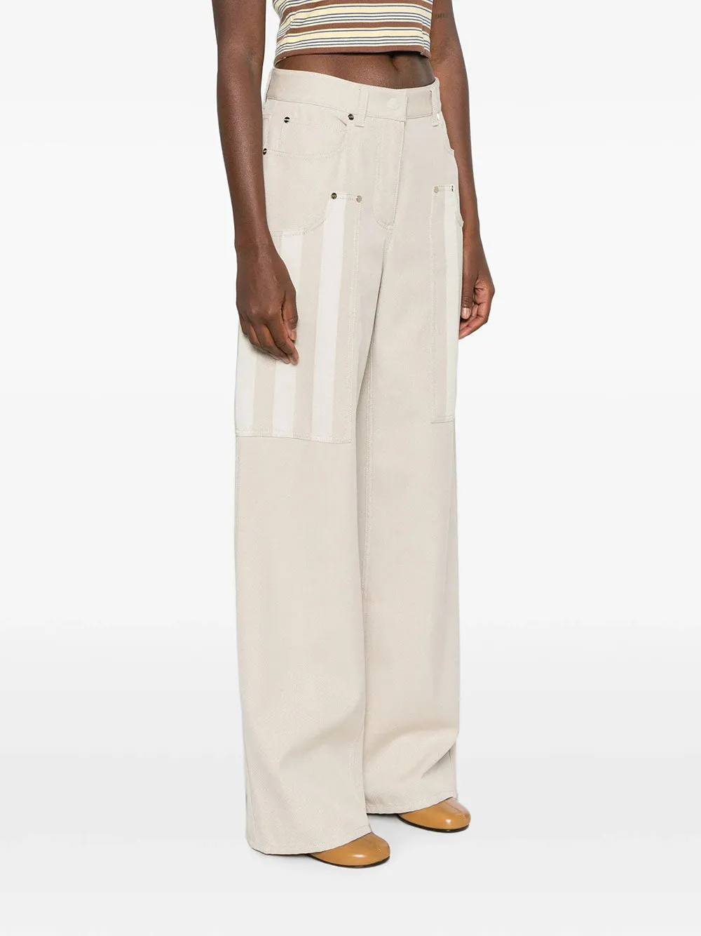 Pequin Drill Trousers sold by Wanan Luxury product image thumbnail 4