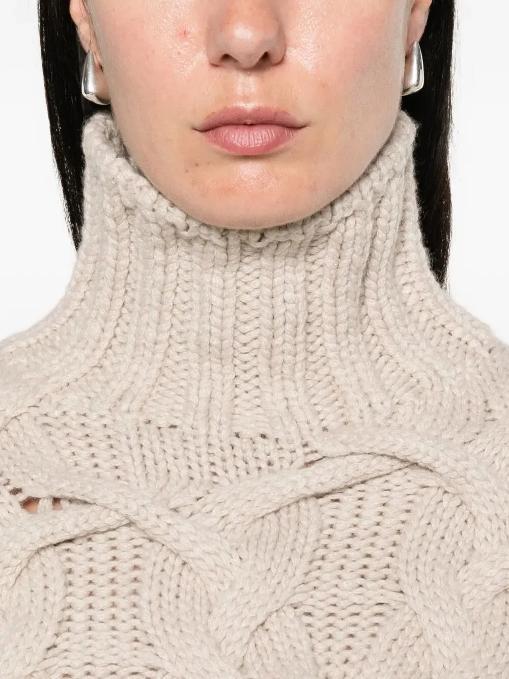 Cable-Knit Cashmere Sweater sold by Wanan Luxury product image thumbnail 4