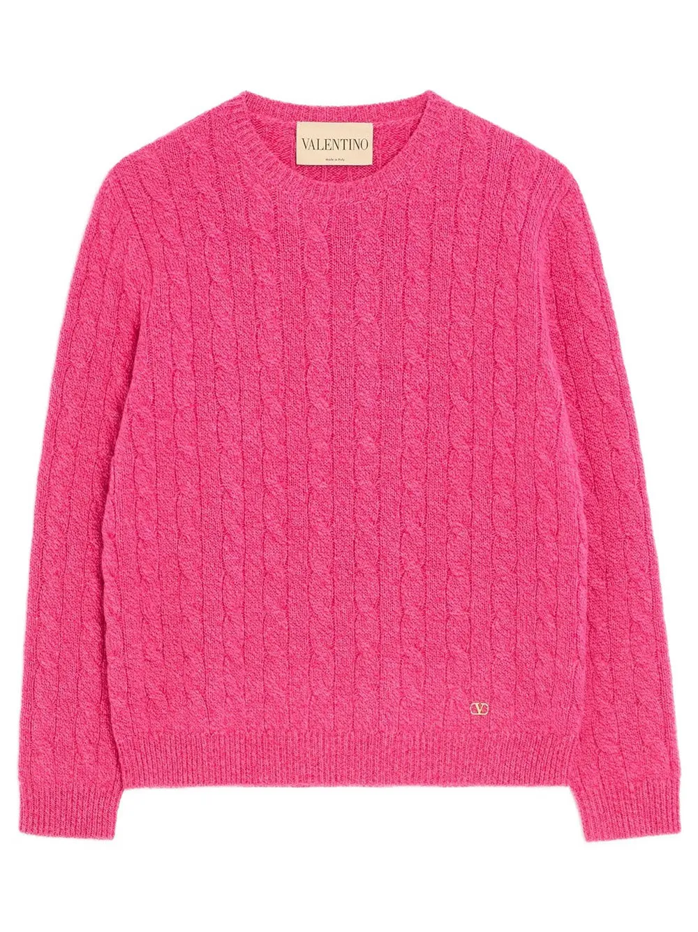 Wool MoulinÉ Cable-Knit Sweater sold by Wanan Luxury