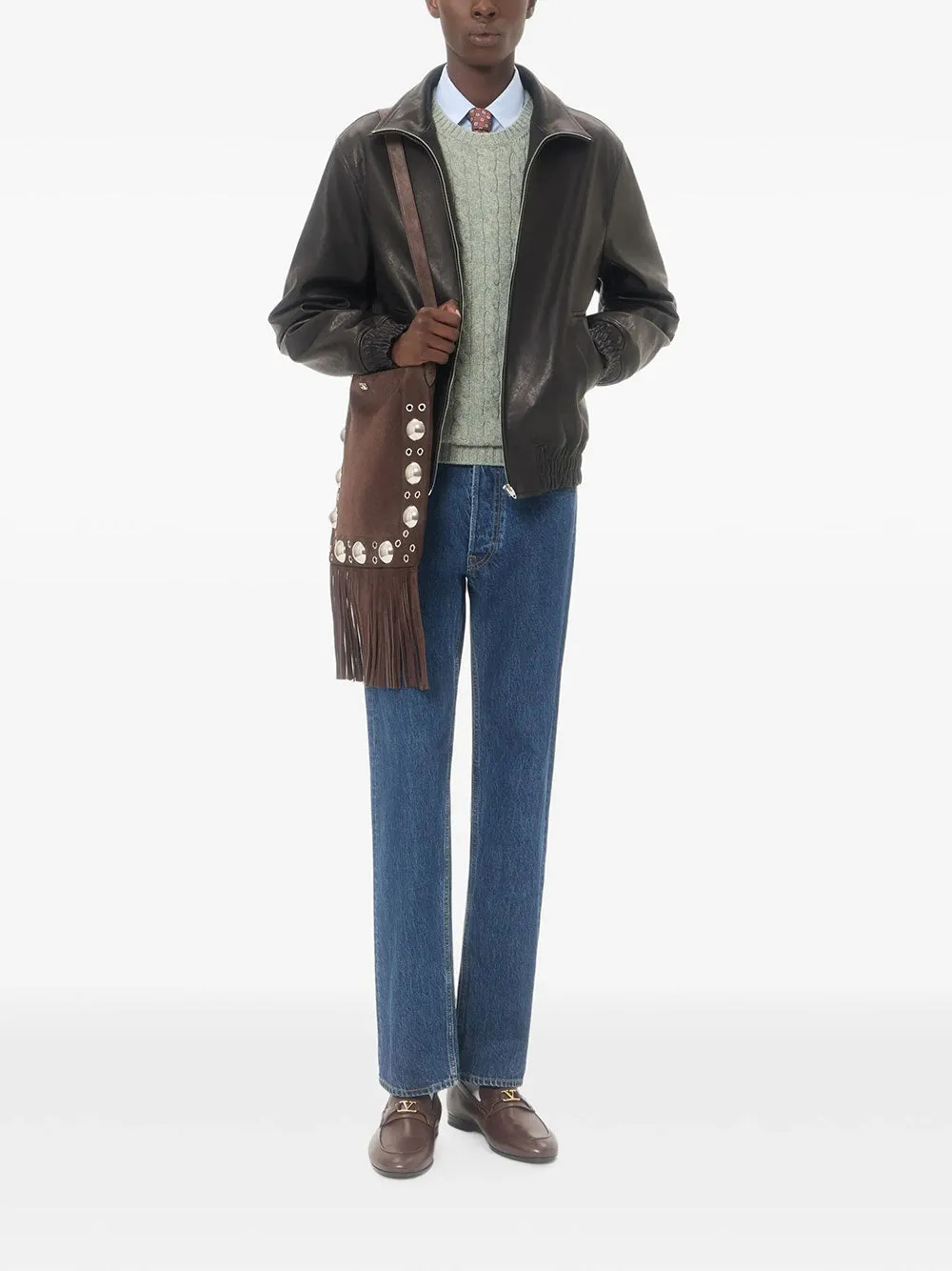 Valentino Leather Jacket sold by Wanan Luxury product image thumbnail 2