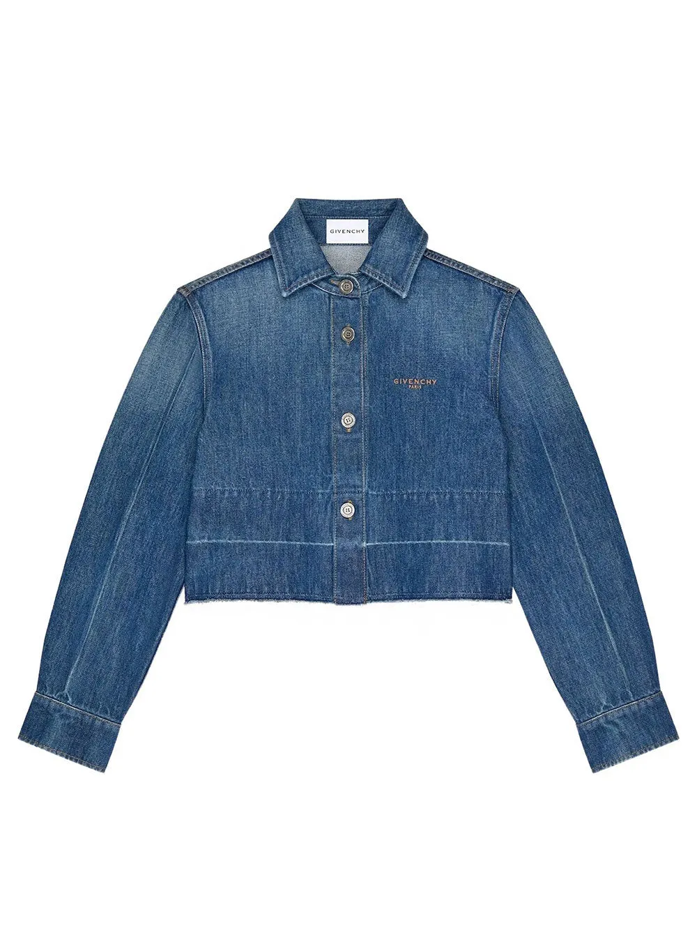Shirt In Medium Blue Denim sold by Wanan Luxury