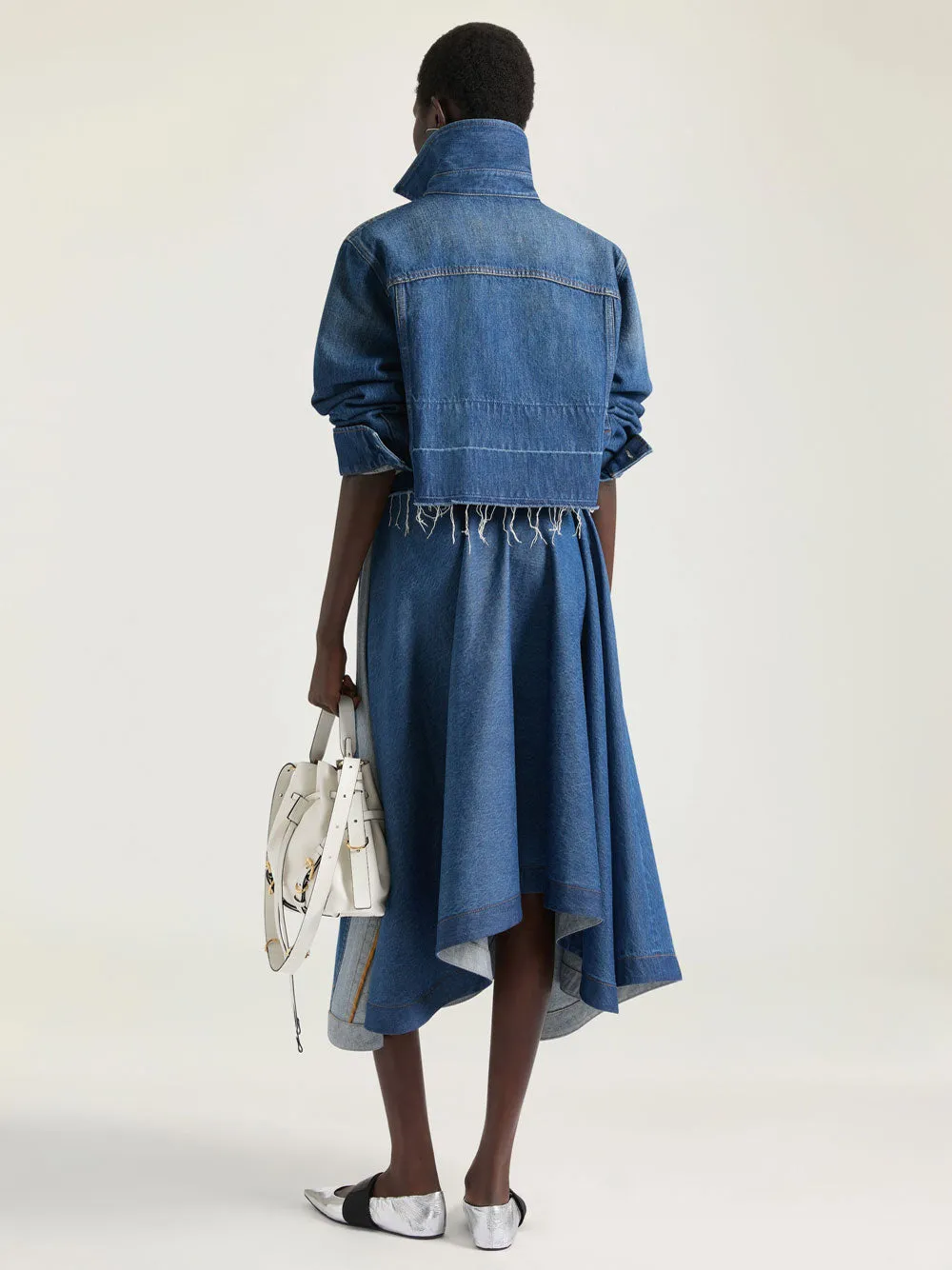 Shirt In Medium Blue Denim sold by Wanan Luxury product image thumbnail 3