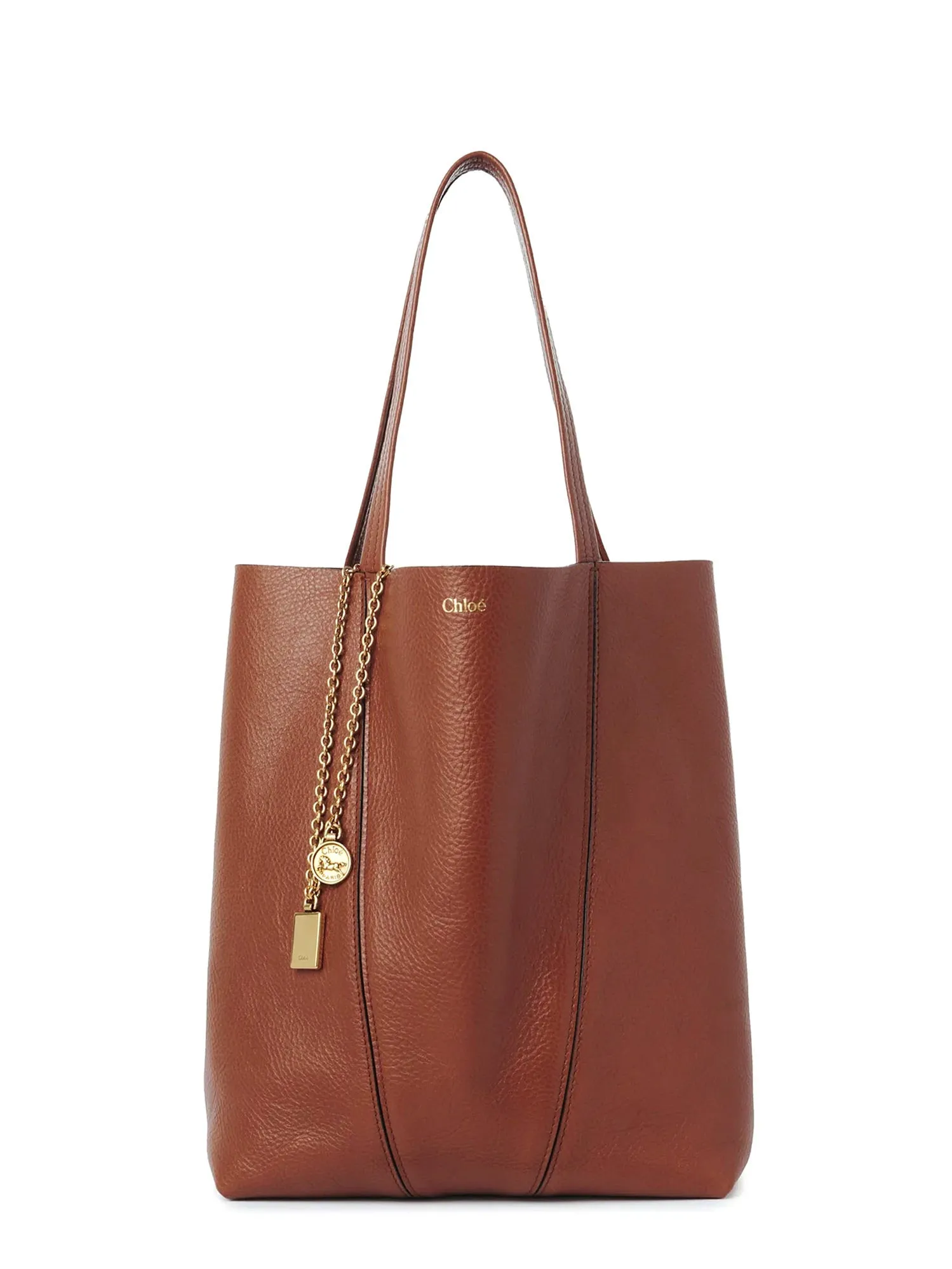 Chloé Spin Leather Shoulder Bag sold by Wanan Luxury