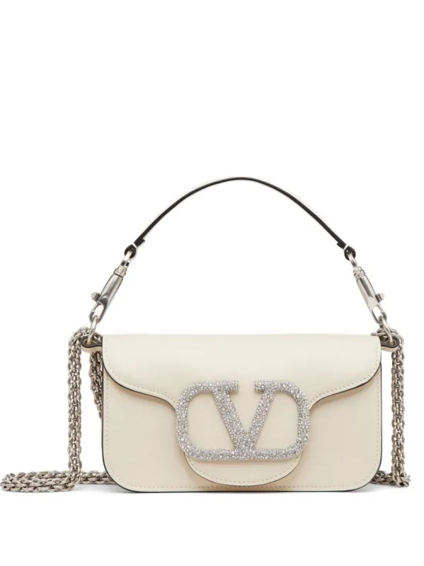 Locò Small Leather Shoulder Bag made by Valentino Garavani