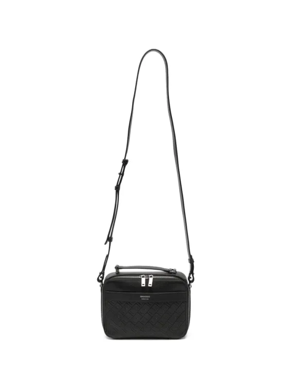 Leather Crossbody Bag made by Salvatore Ferragamo