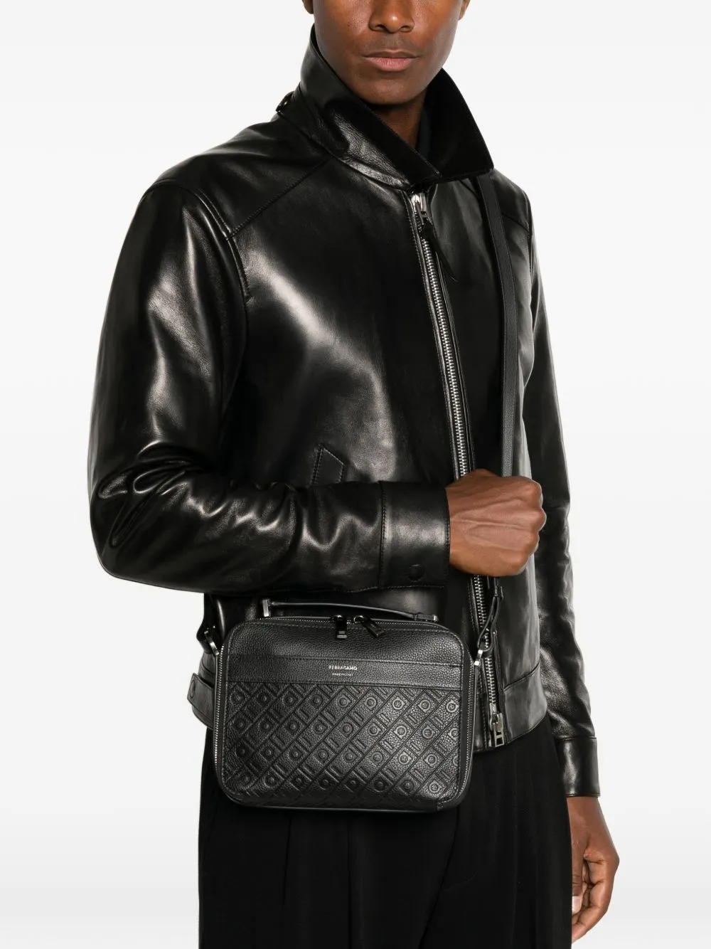 Leather Crossbody Bag sold by Wanan Luxury product image thumbnail 2