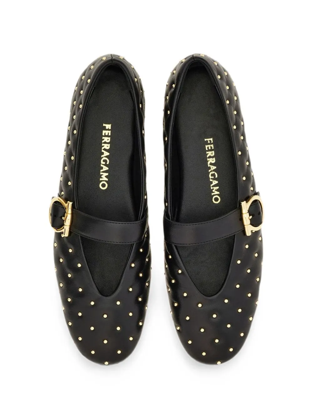 Leather Quilted Ballet Flats sold by Wanan Luxury product image thumbnail 2
