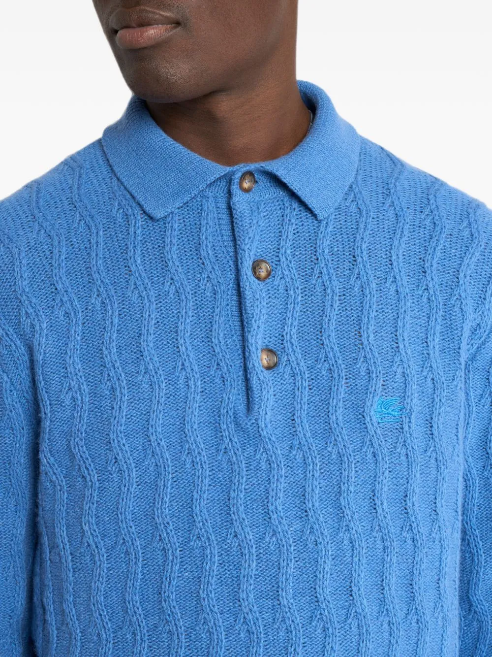 Cashmere Polo Shirt sold by Wanan Luxury product image thumbnail 4