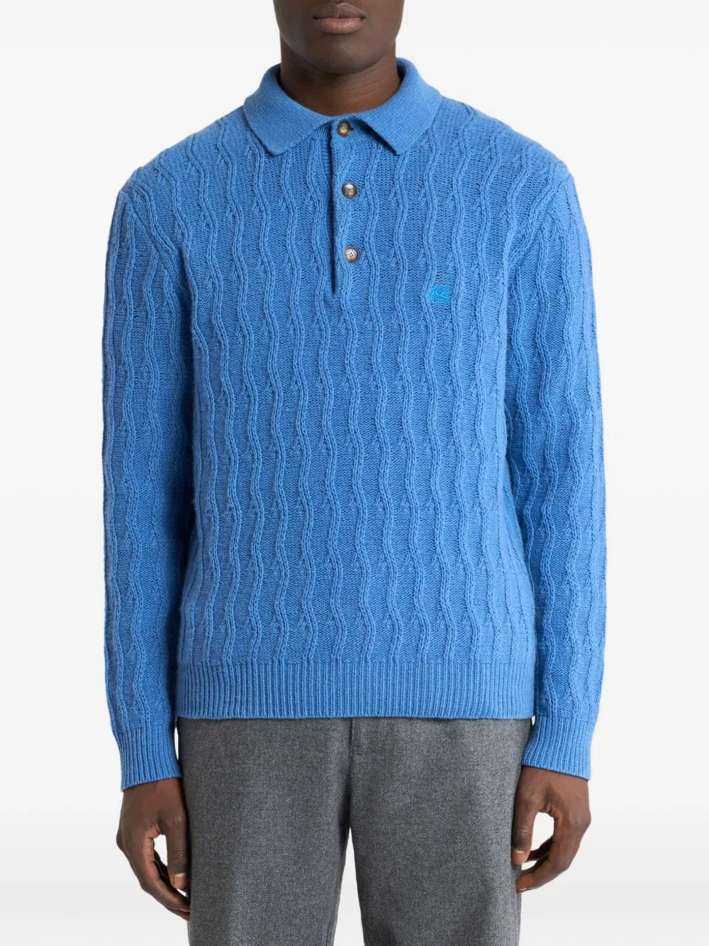 Cashmere Polo Shirt sold by Wanan Luxury product image thumbnail 5