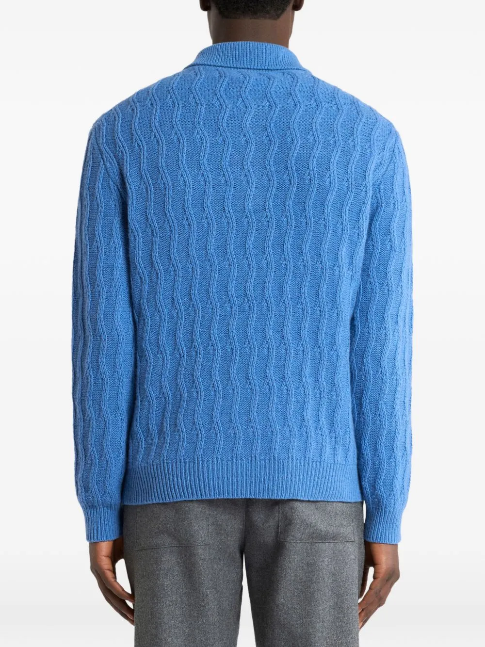 Cashmere Polo Shirt sold by Wanan Luxury product image thumbnail 2