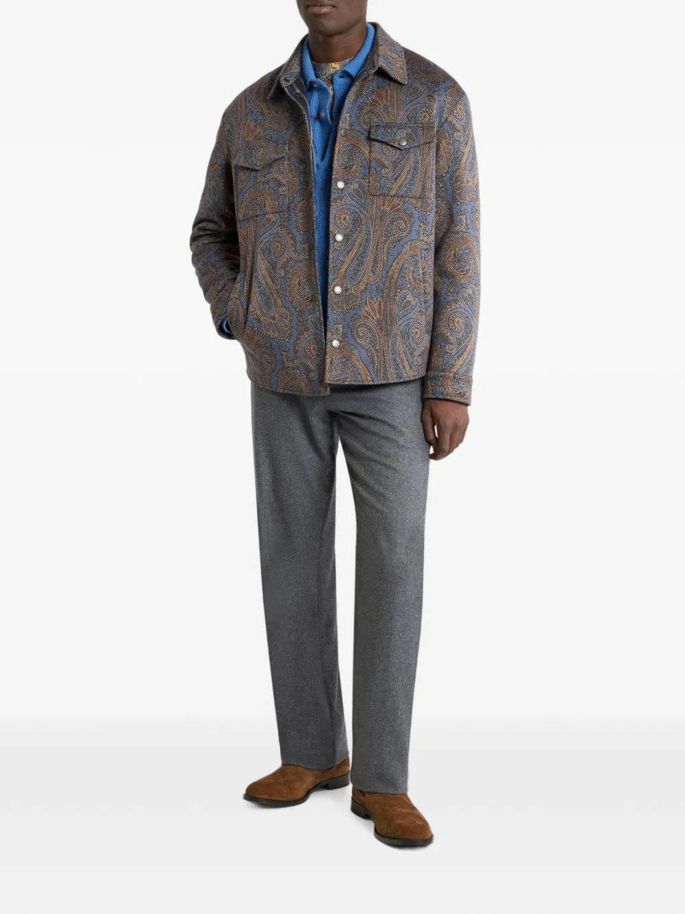 Cashmere Polo Shirt sold by Wanan Luxury product image thumbnail 3