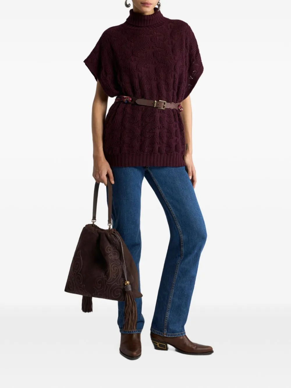 Wool Blend Polo Shirt sold by Wanan Luxury product image thumbnail 5