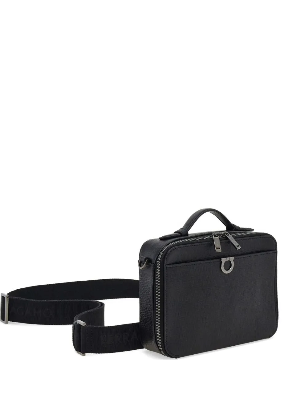 Gancini Leather Crossbody Bag sold by Wanan Luxury product image thumbnail 4