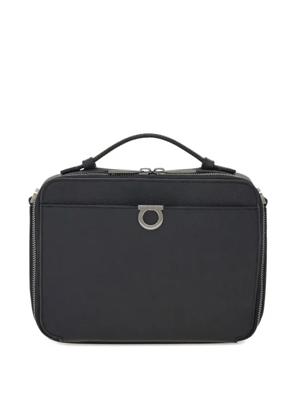 Gancini Leather Crossbody Bag made by Salvatore Ferragamo