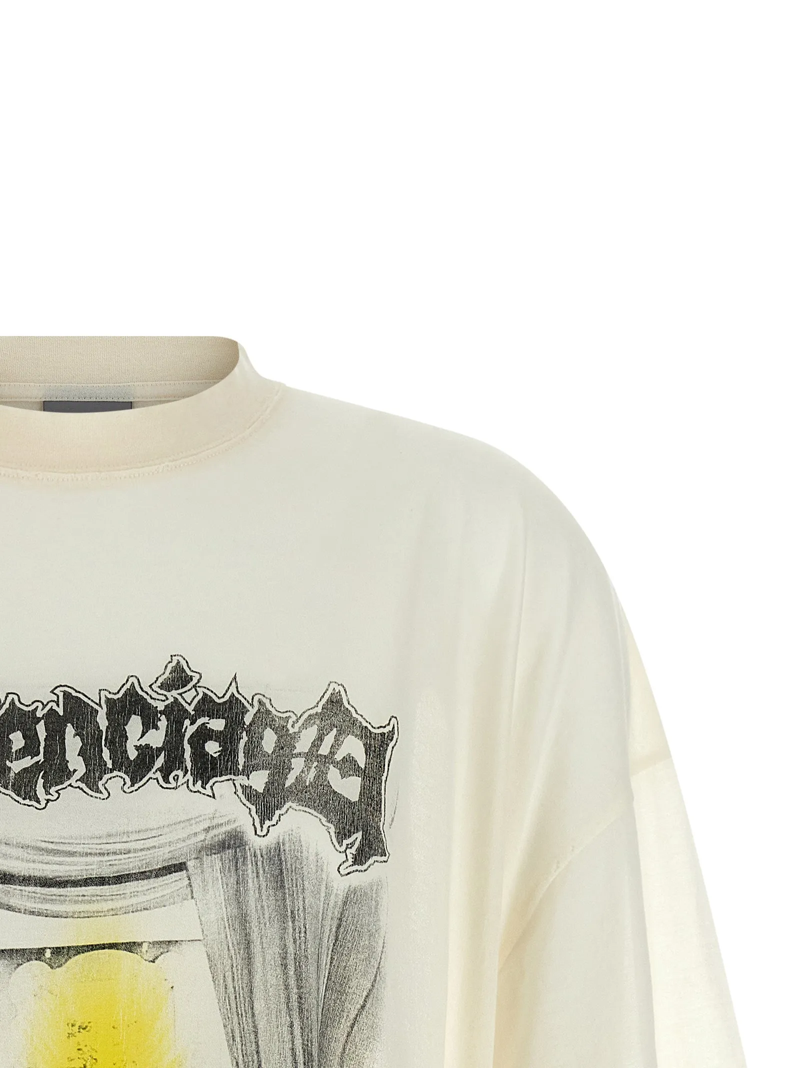 Shaped Salon De Couture T-Shirt White sold by Wanan Luxury product image thumbnail 3