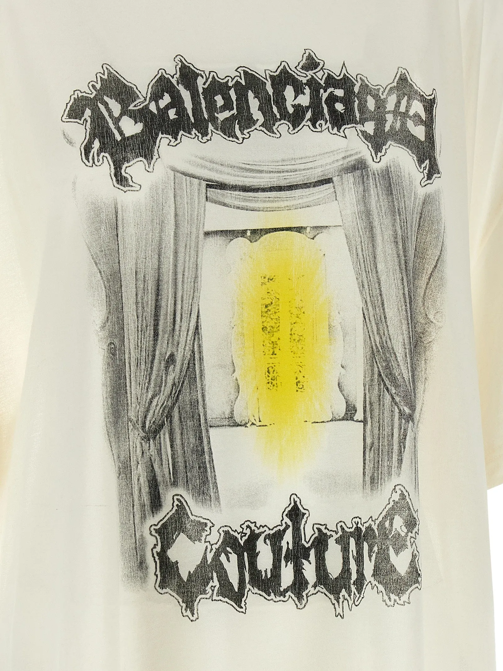 Shaped Salon De Couture T-Shirt White sold by Wanan Luxury product image thumbnail 4