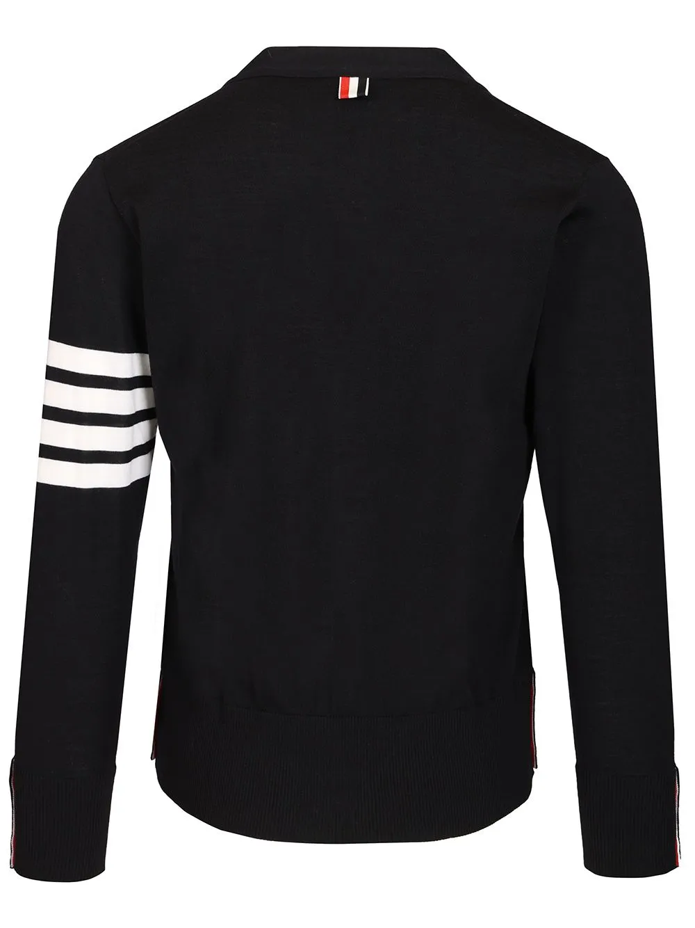 Classic 4-Barrelled Merino Wool Cardigan Knitwear Blue sold by Wanan Luxury product image thumbnail 2