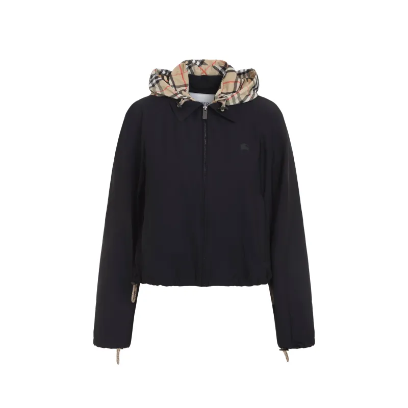 Sport Jackets & Wind Breakers Black made by Burberry