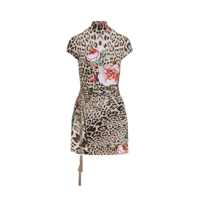 Mini Dresses Nude & Neutrals made by Roberto Cavalli
