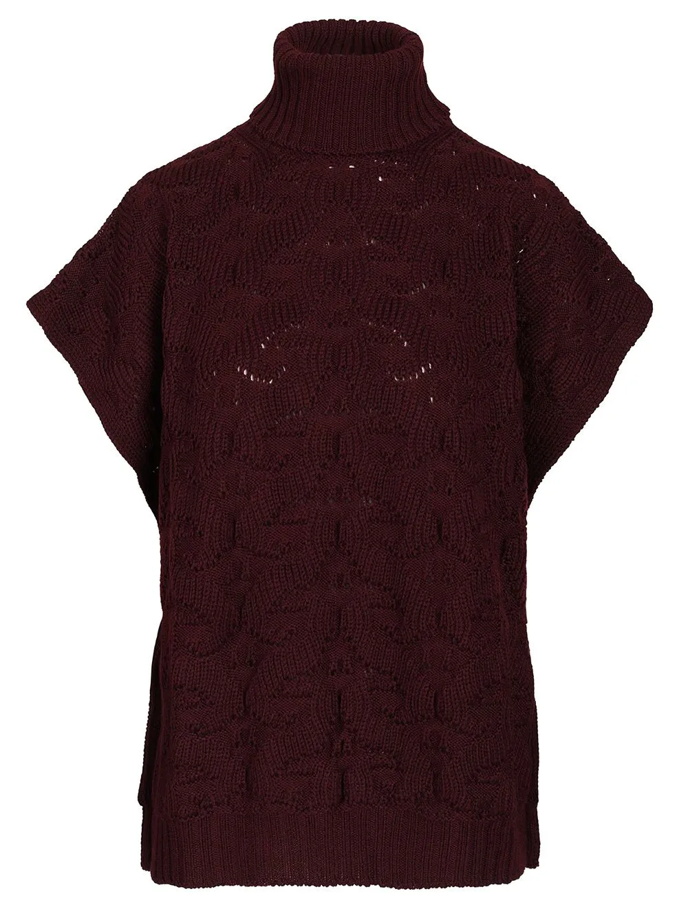 Turtleneck Sweater Knitwear Bordeaux sold by Wanan Luxury