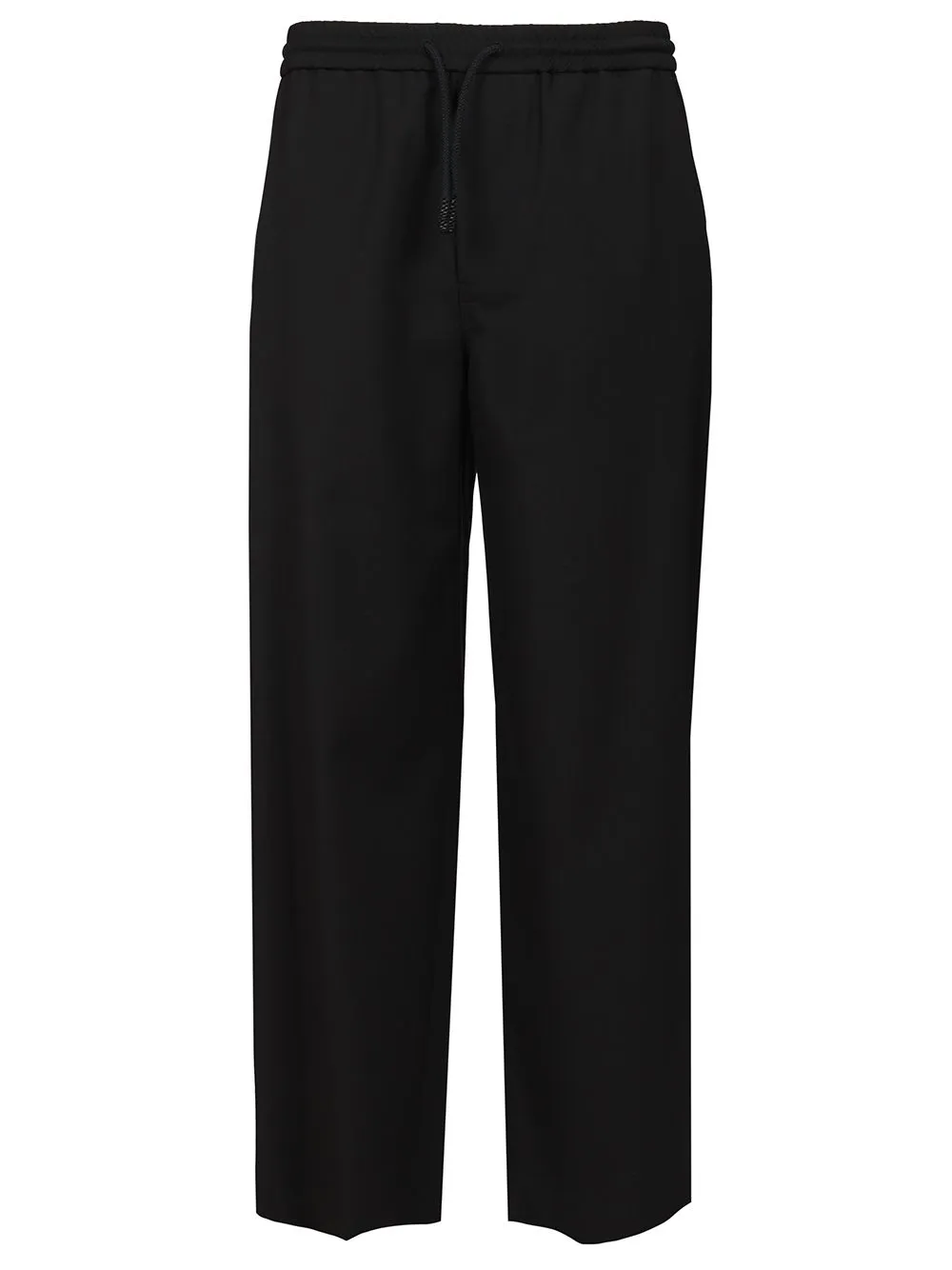 Drawstring Trousers Black sold by Wanan Luxury