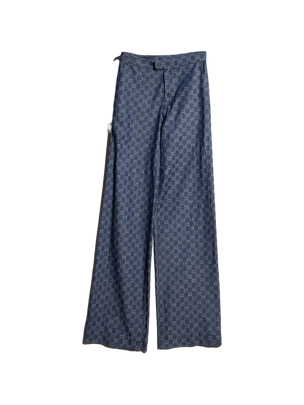 Gg Cotton Trousers sold by Wanan Luxury