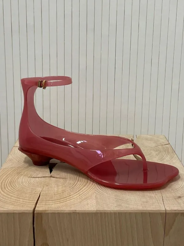 Chloé Jelly Thong Sandals made by Chloe