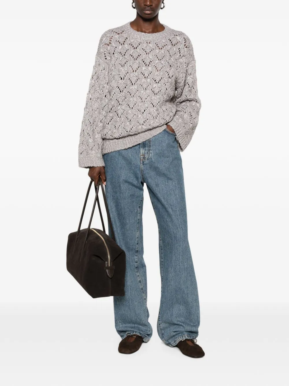Wool Crewneck Sweater sold by Wanan Luxury product image thumbnail 3