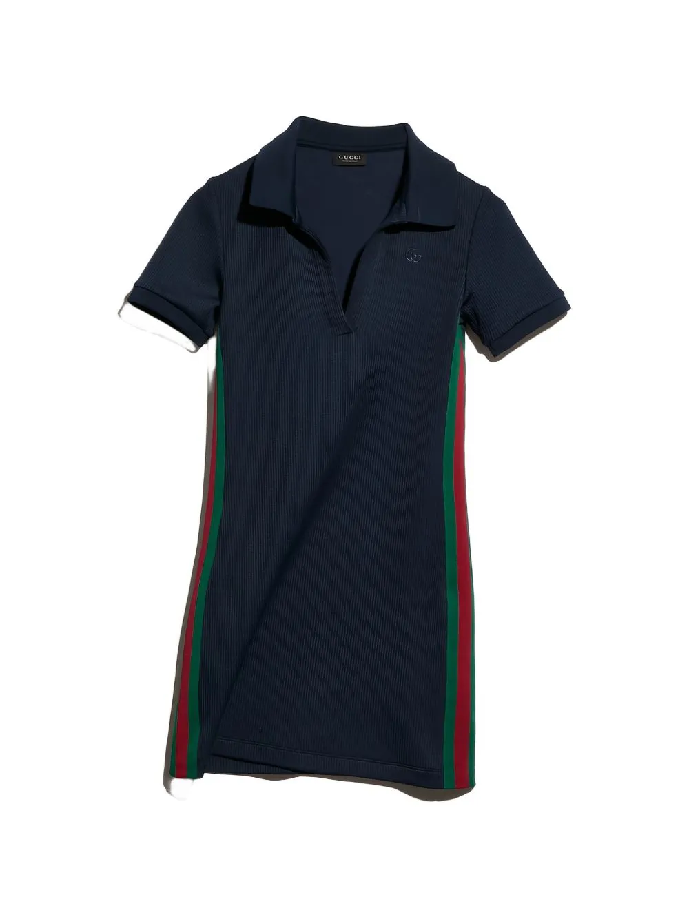 Web Detail Cotton Polo Dress sold by Wanan Luxury