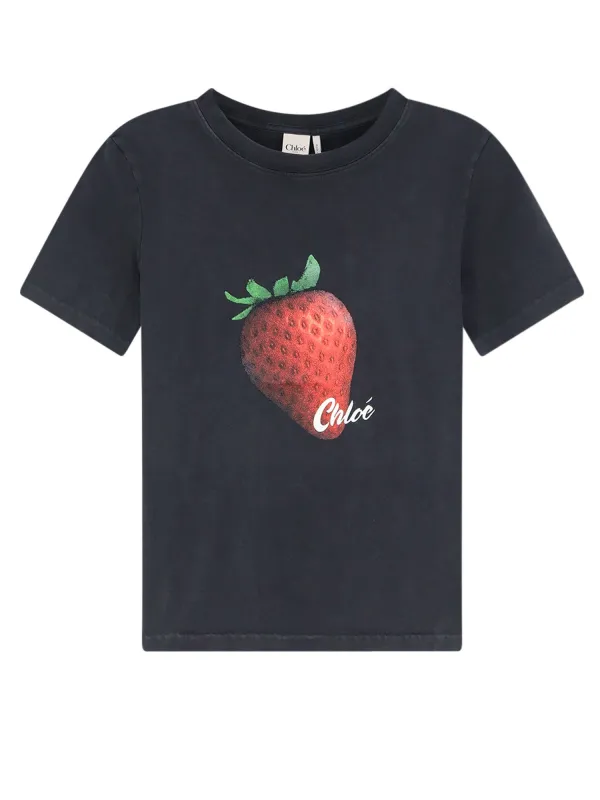 Cotton T-Shirt made by Chloe