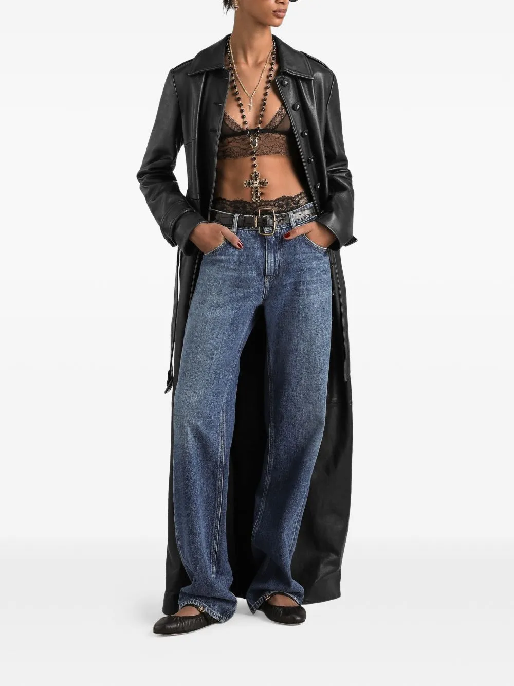 Denim Cotton Jeans sold by Wanan Luxury product image thumbnail 5