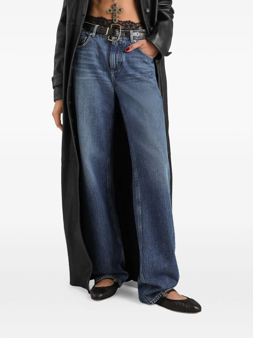 Denim Cotton Jeans sold by Wanan Luxury product image thumbnail 2