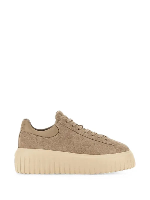H-Stripes Leather Sneakers made by Hogan