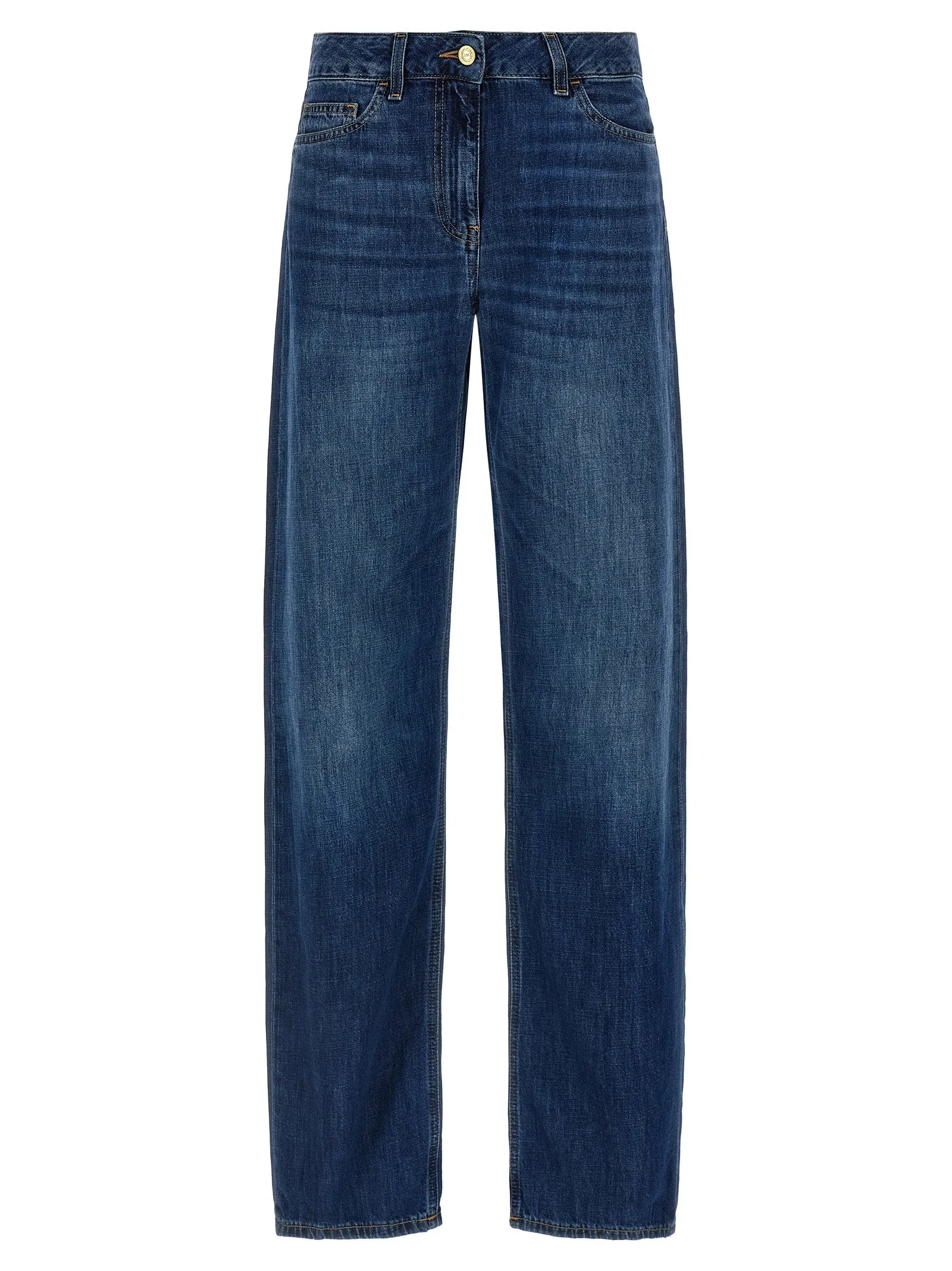 Palazzo Jeans Blue sold by Wanan Luxury