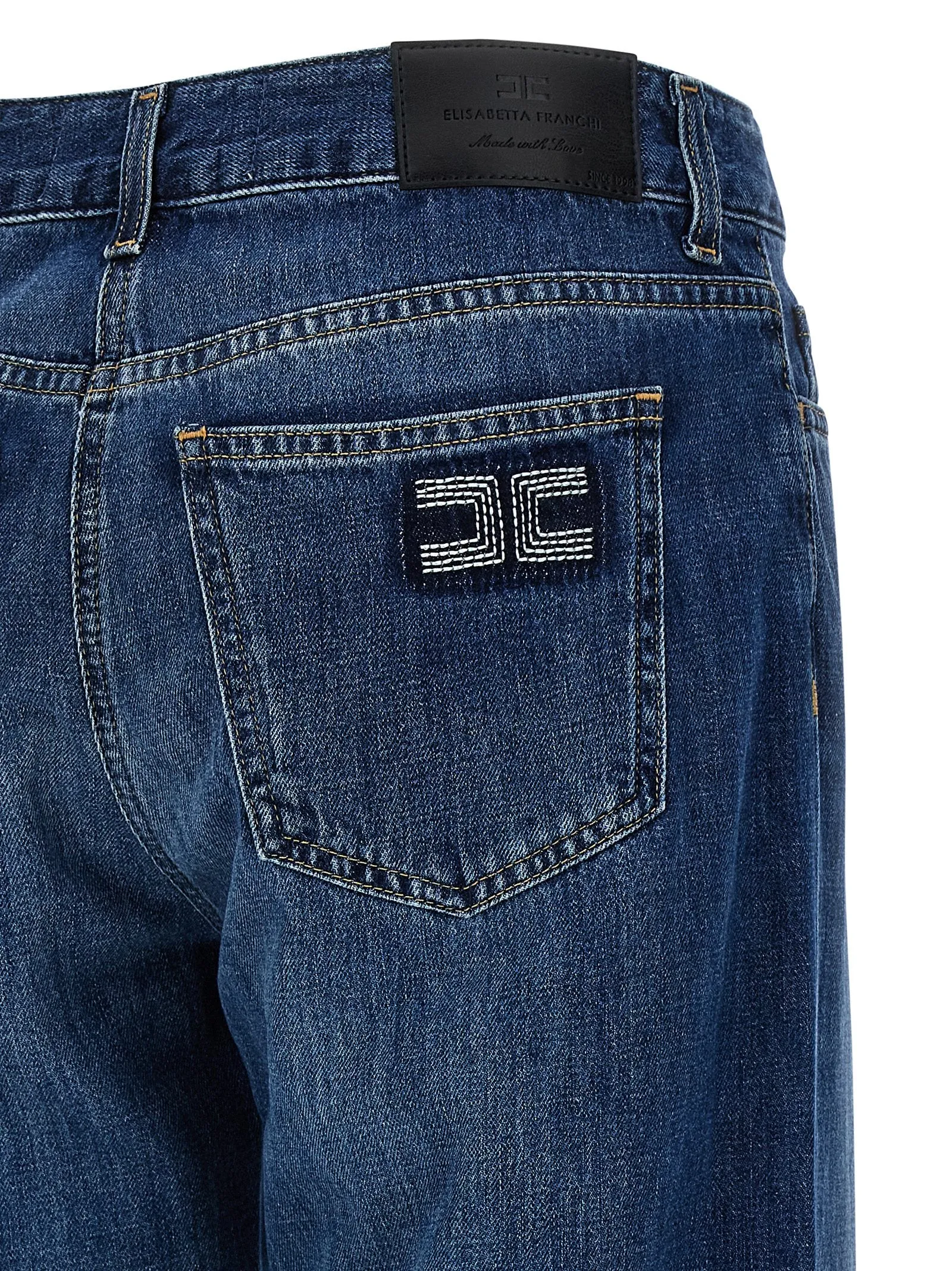 Palazzo Jeans Blue sold by Wanan Luxury product image thumbnail 4