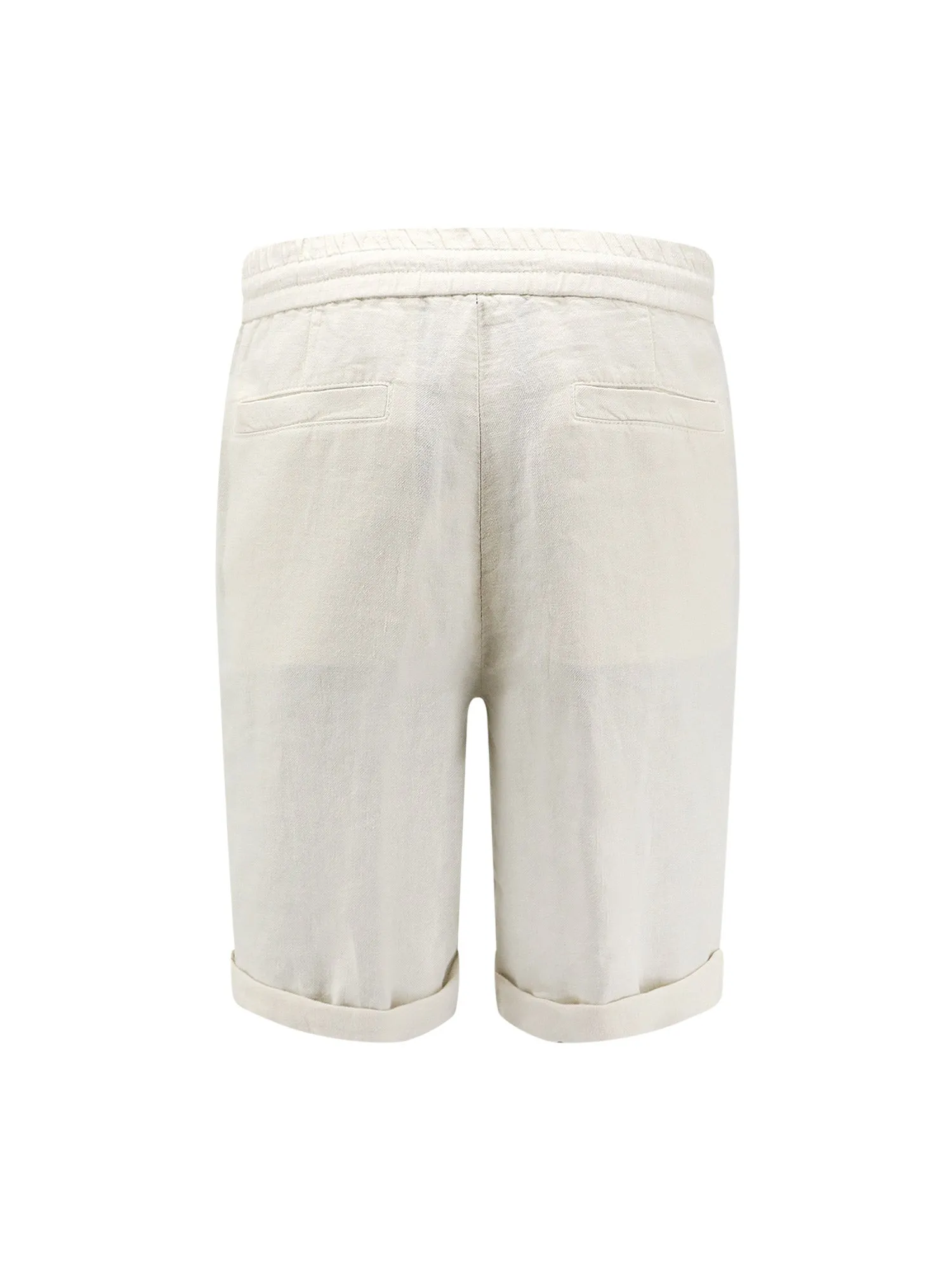 Linen Bermuda Shorts With Drawstring sold by Wanan Luxury product image thumbnail 2