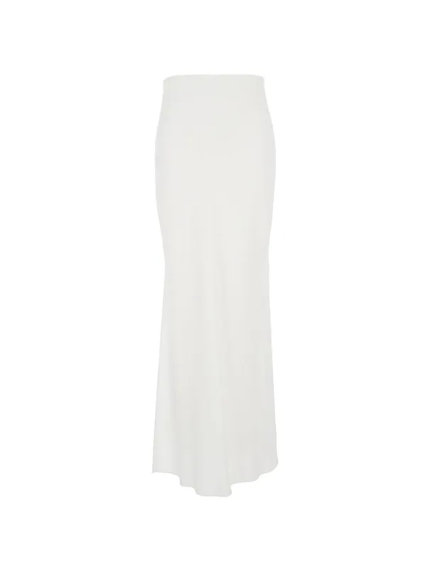 Satin Long Skirt made by Brunello Cucinelli