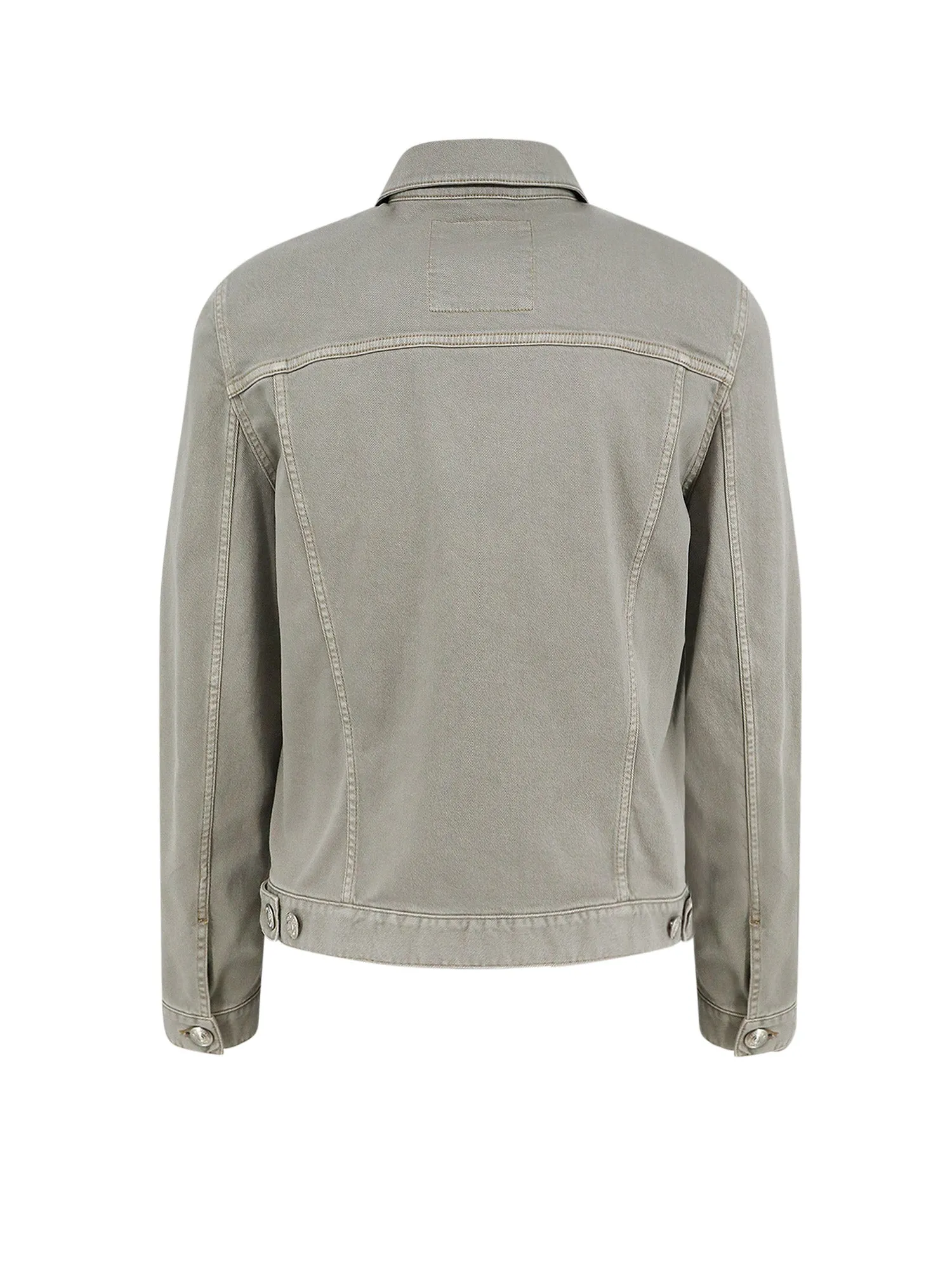 Grey Denim Jacket sold by Wanan Luxury product image thumbnail 2