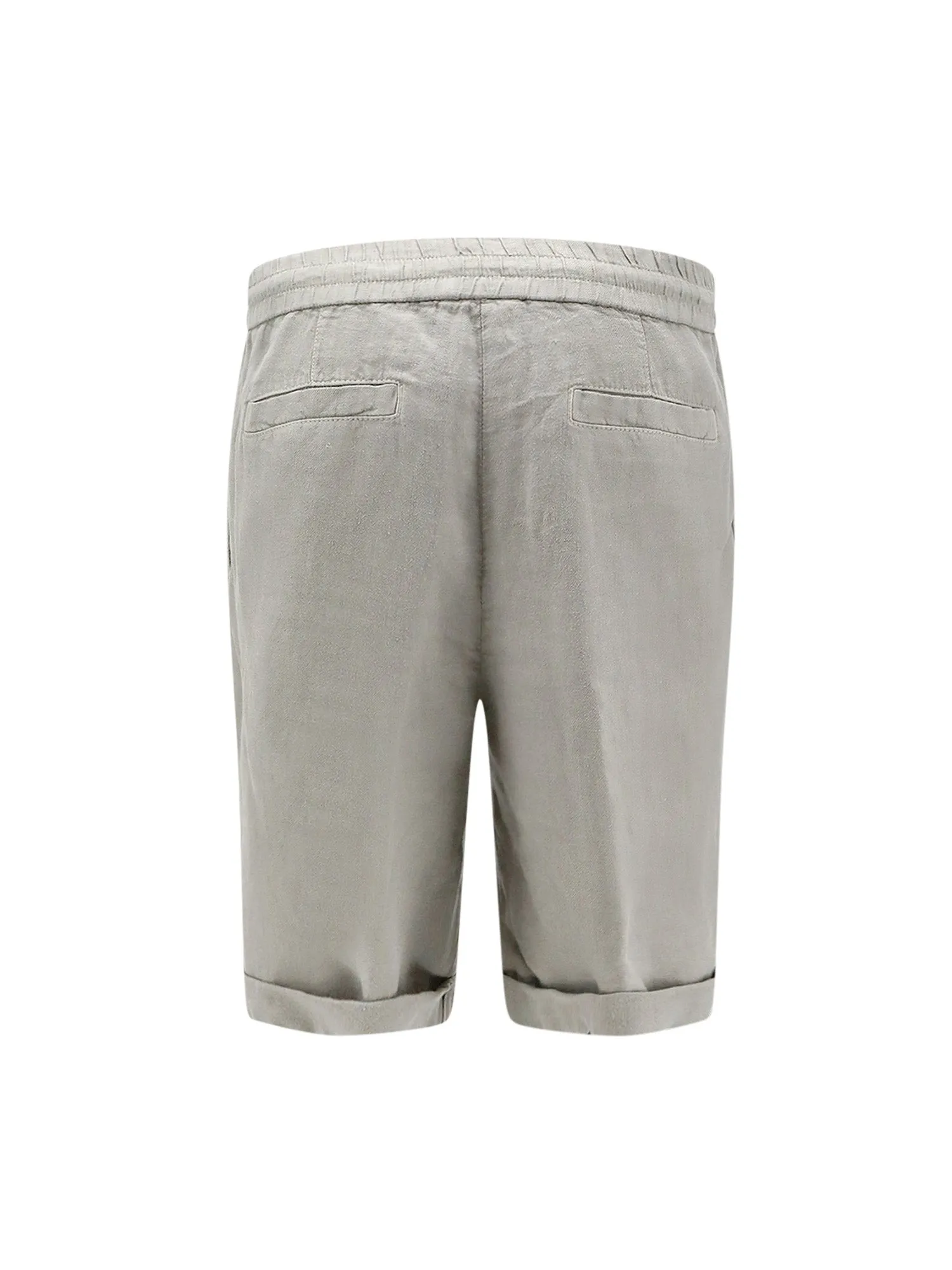 Linen Bermuda Shorts With Drawstring sold by Wanan Luxury product image thumbnail 2
