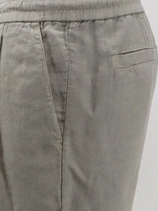 Linen Bermuda Shorts With Drawstring sold by Wanan Luxury product image thumbnail 3