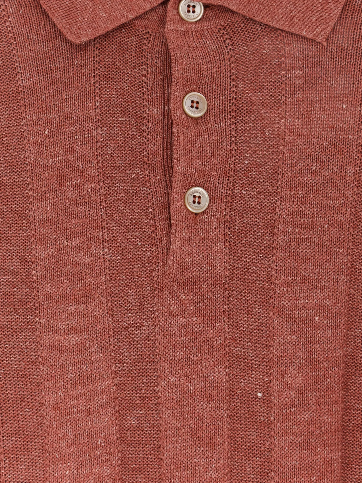 Linen And Cotton Blend Polo Shirt sold by Wanan Luxury product image thumbnail 3