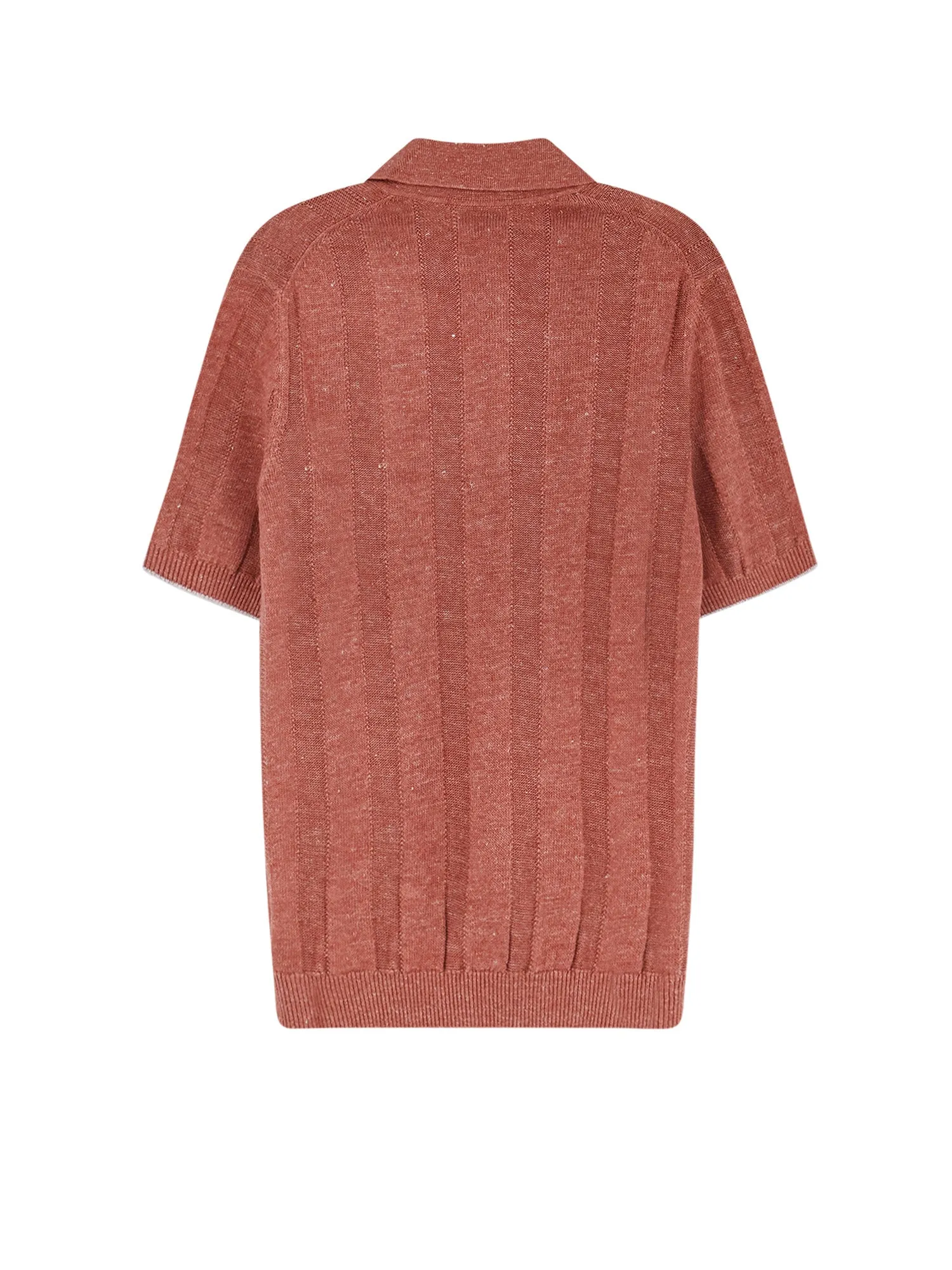 Linen And Cotton Blend Polo Shirt sold by Wanan Luxury product image thumbnail 2