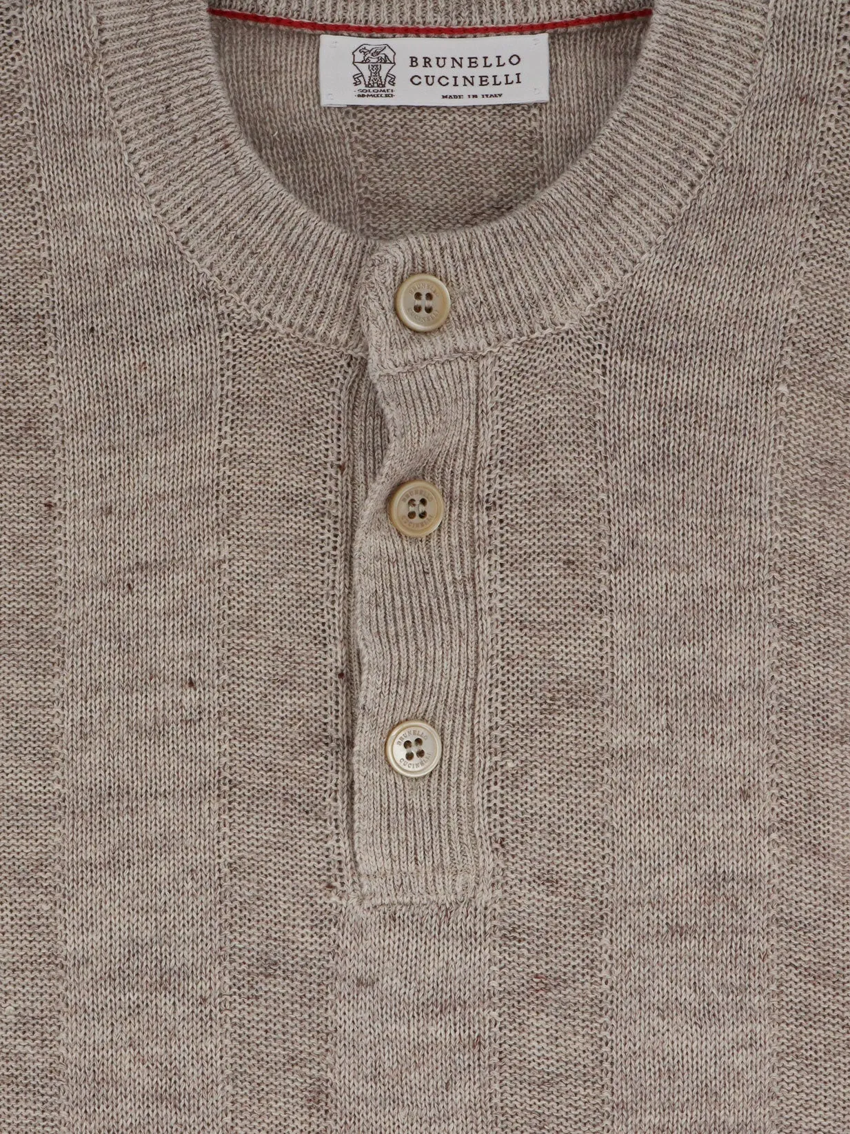 Linen And Cotton Blend Sweater sold by Wanan Luxury product image thumbnail 3