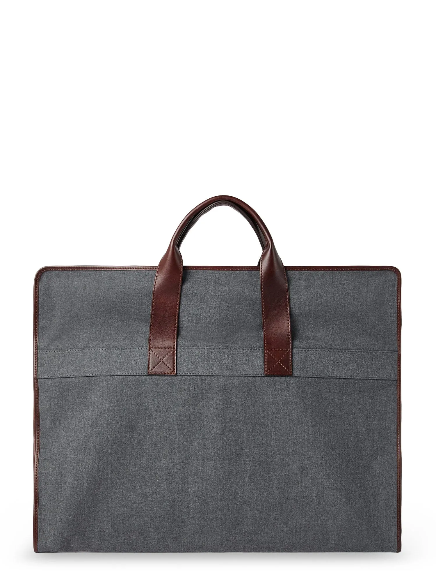 Technical Fabric And Leather Garment Bag sold by Wanan Luxury product image thumbnail 2