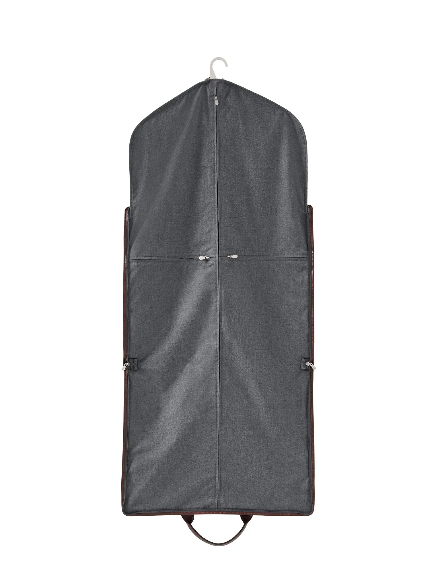 Technical Fabric And Leather Garment Bag sold by Wanan Luxury product image thumbnail 3
