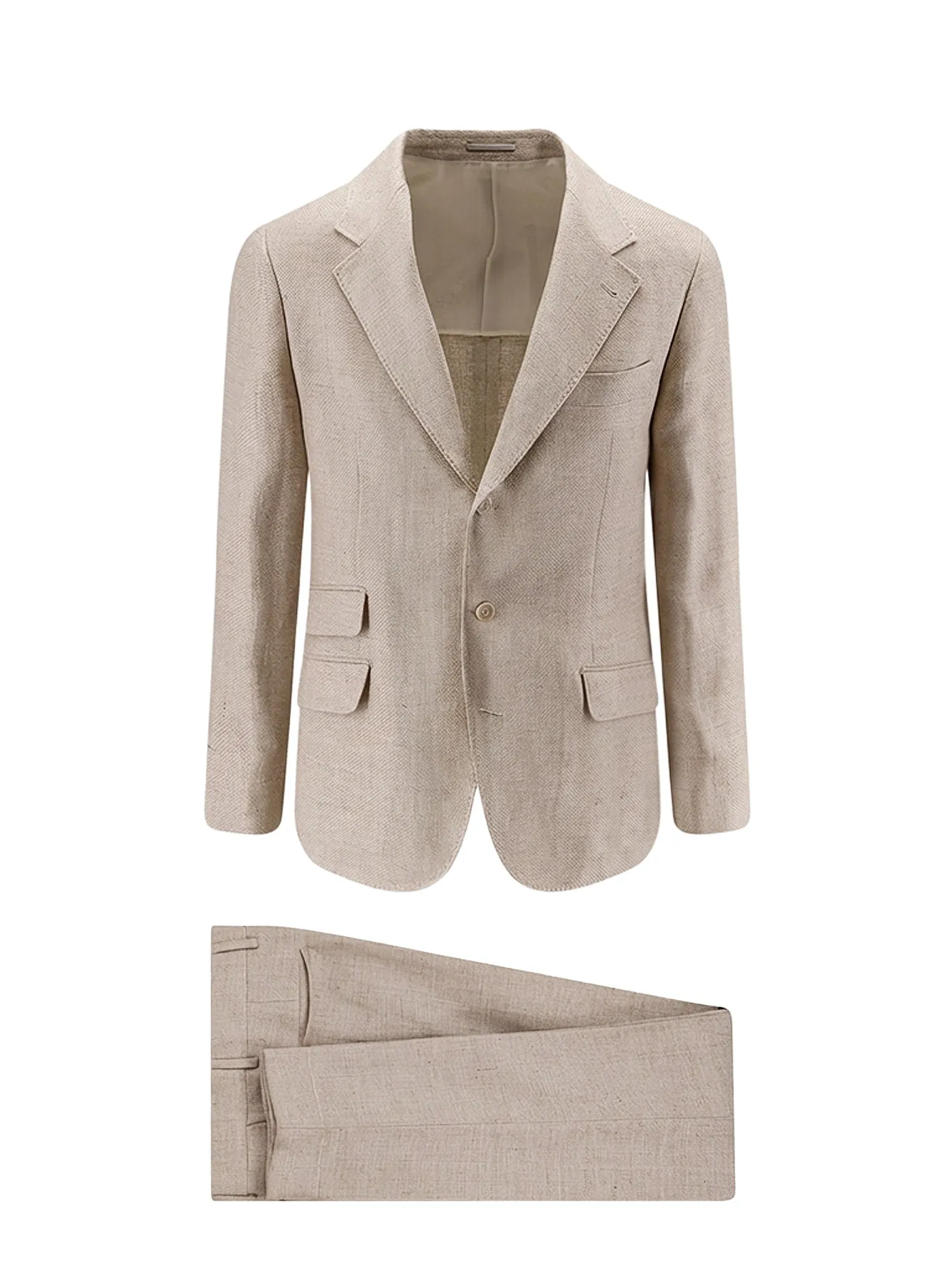Silk, Linen And Wool Suit sold by Wanan Luxury